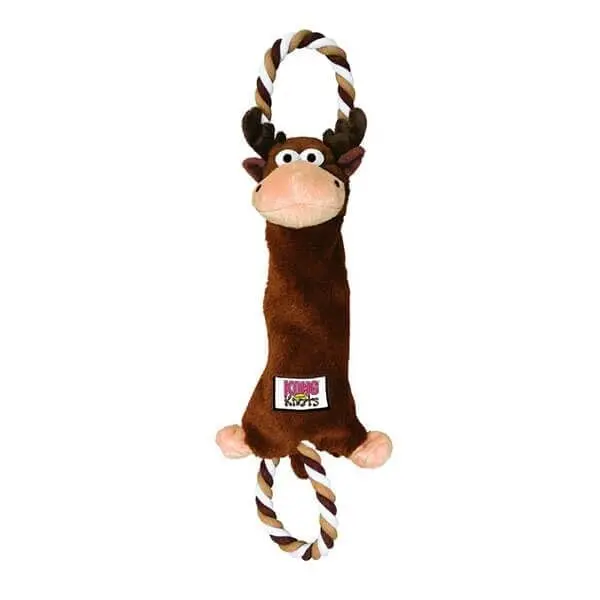 Kong Tugger Knots Elg Draleke M-Large 47cm - Hele Norges Dyrebutikk