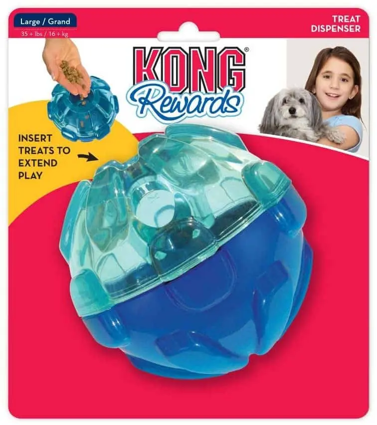 Kong Rewards Ball 12cm Ø - Hele Norges Dyrebutikk