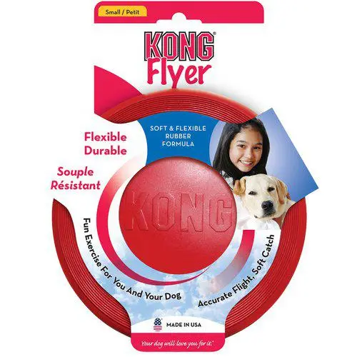 KONG Flyer Frisbee Hundeleke ø 18 cm - Hele Norges Dyrebutikk