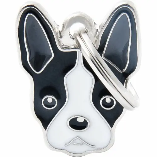 Myfamily Boston Terrier IDtag - Hele Norges Dyrebutikk