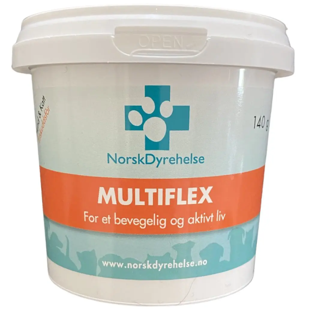 Norsk Dyrehelse MultiFlex Kosttilskudd Hund - Hele Norges Dyrebutikk