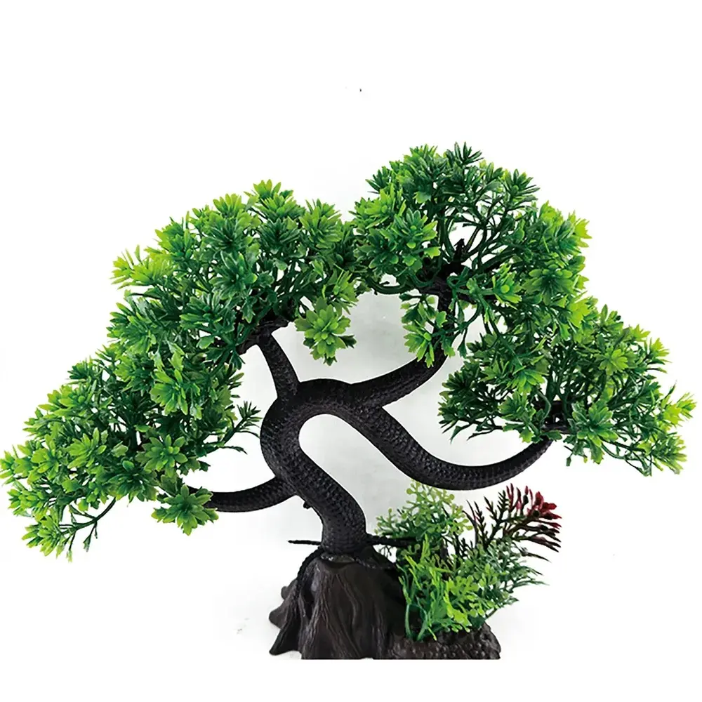 Plastplante Grønn Bonsai 15x30cm - Hele Norges Dyrebutikk