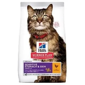 Hill's Adult Sensitive Stomach and Skin Chicken - Hele Norges Dyrebutikk