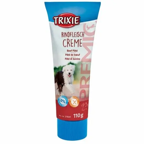 Trixie Premio Beef Paté Postei Godbit på Tube 110 g - Hele Norges Dyrebutikk