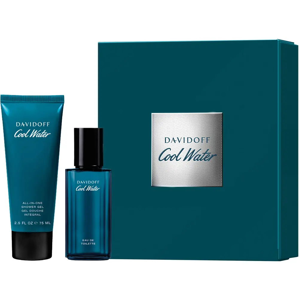 Davidoff Cool Water Gift Set, EdT 40ml + Shower Gel 75ml