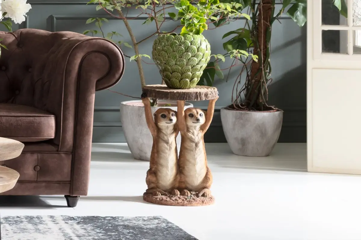 Dyre surikatsøstre sidebord