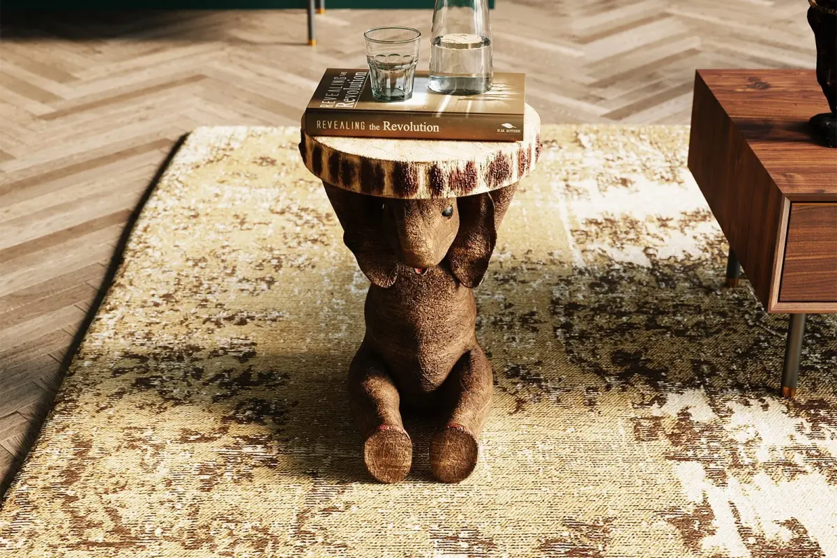 Dyre elefant sidebord