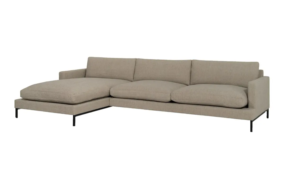 William 3-seter med XL sjeselong venstre