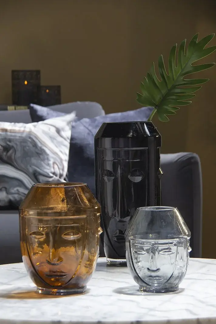 Visage vase