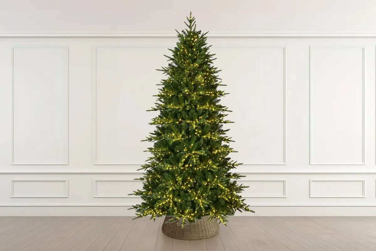 Lyngen smalt kunstig juletre