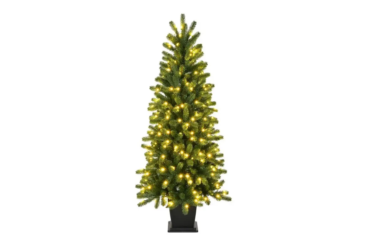 Voss kunstig juletre i potte