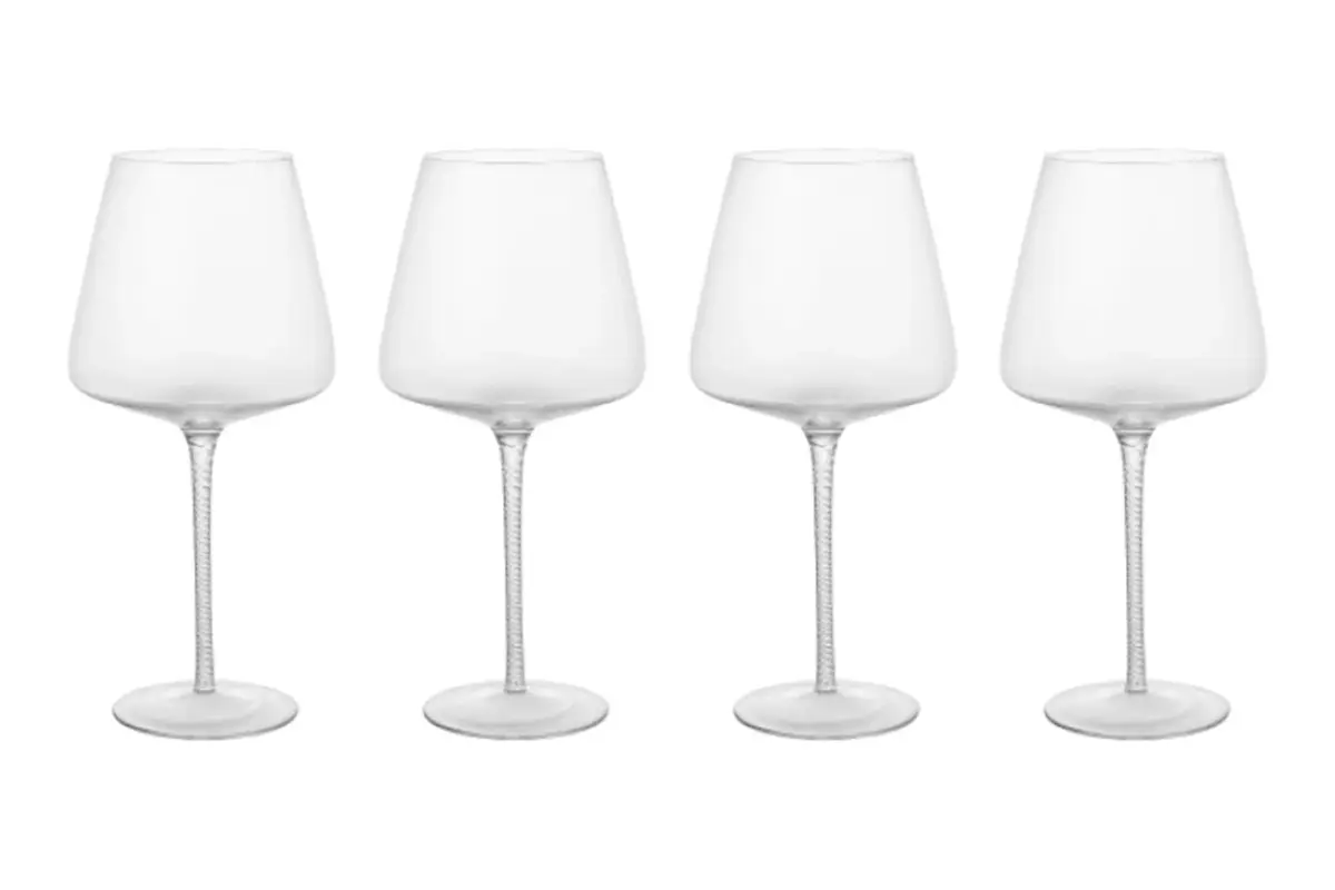 Bellevue rødvinsglass 4pk