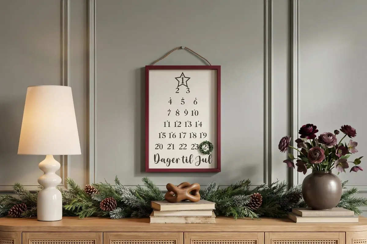 Countdown bilde/kalender