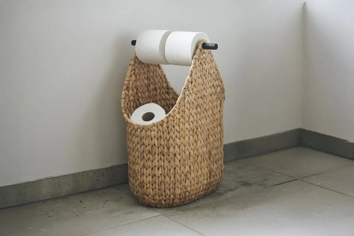 Paper toalettpapirkurv