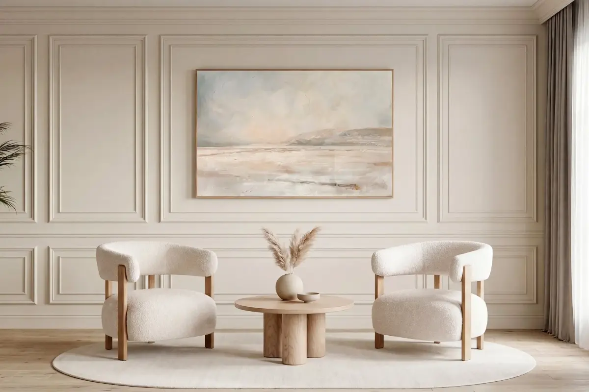 Beige Landscape 118x80cm