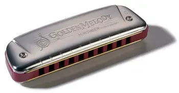 Hohner Golden Melody munnspill D dur