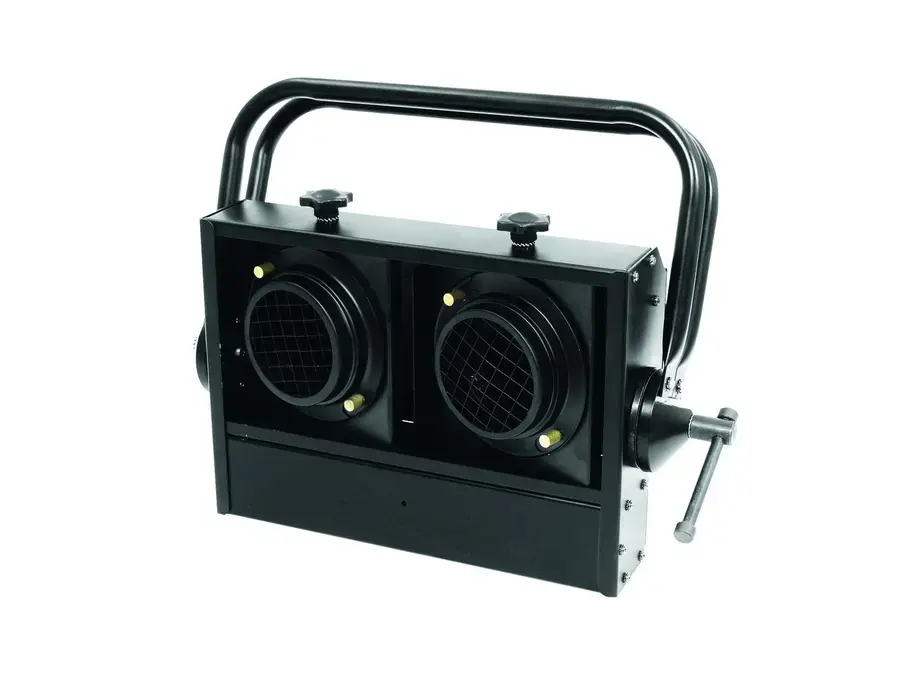 EUROLITE Audience Blinder 2xPAR-36 black