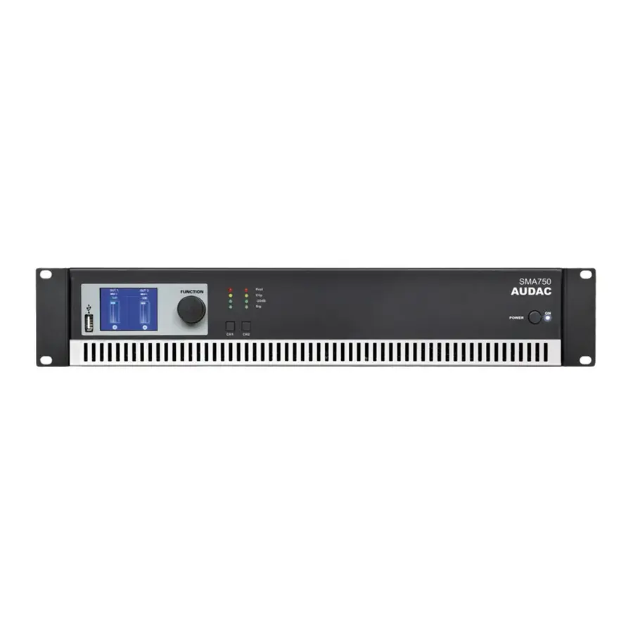 Audac SMA 750 - 2-channel Digital Power
