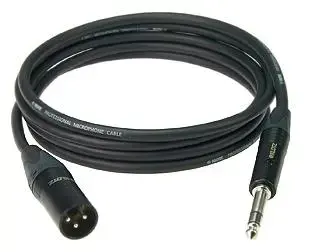 Klotz kabel XLRM/bal.jack 2 m