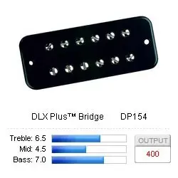 DiMarzio DP154BK Pickup Soapbar