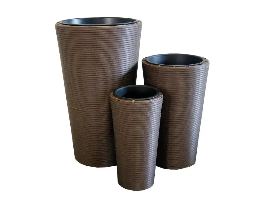 Europalms Deco pot set "INDIA"