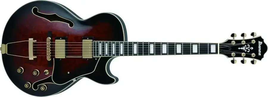 Ibanez AG95QA-DBS Elgitar