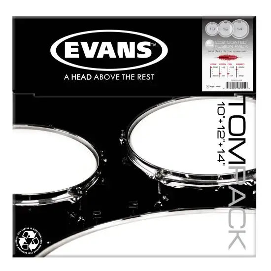 Evans ETP-EC2SCTD-F Tom Pack