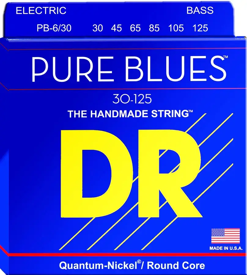 DR Strings PB6-30 Pure Blues