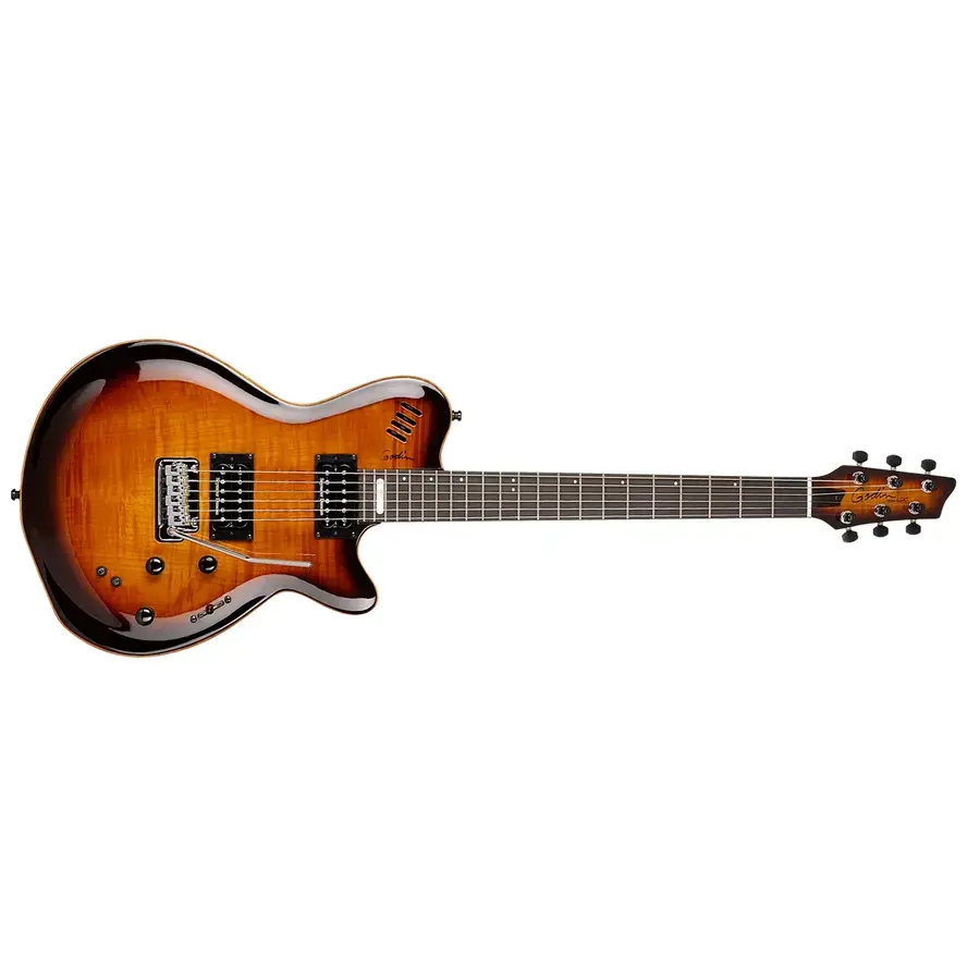 Godin LGXT Cognac Burst Flame AA