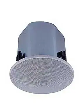TOA F-2352C Høyttaler Innfelt Hvit, 5"