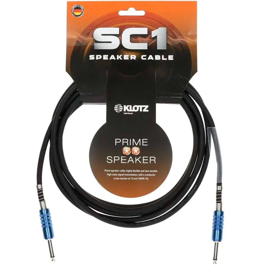 Klotz SC1PP03SW Høytt kabel SC1