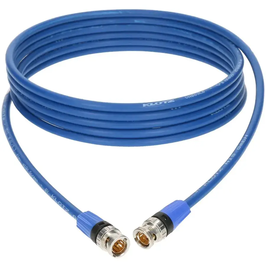 Klotz SWCN0100BL BNC-kabel 10m,