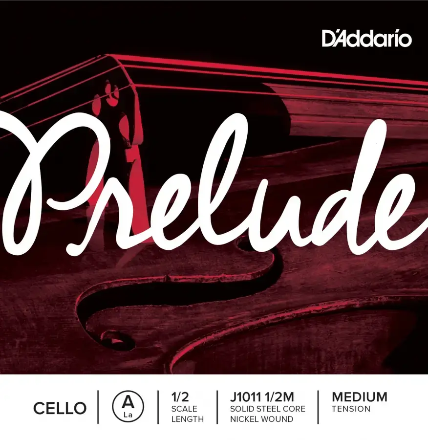 D'Addario J1011 1/2M Prelude Cello A 1/2
