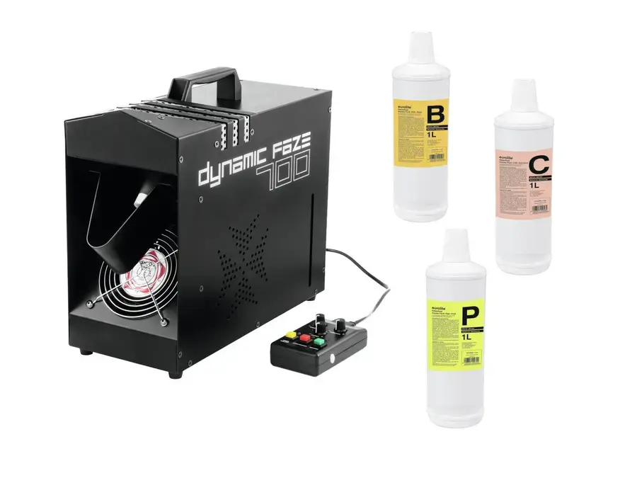 Eurolite Set Dynamic Faze 700 & fluids