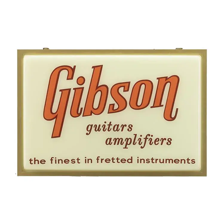 Gibson S&A Vintage Lighted Sign