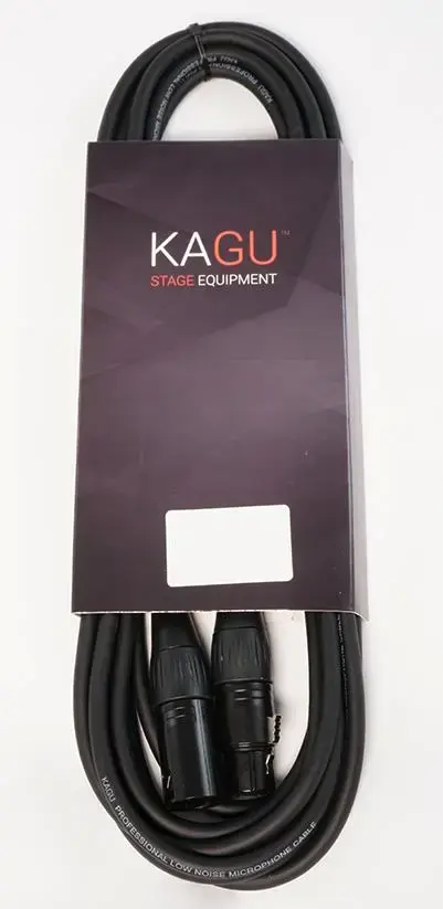 KAGU DMNX3BK DMX-kabel 10m