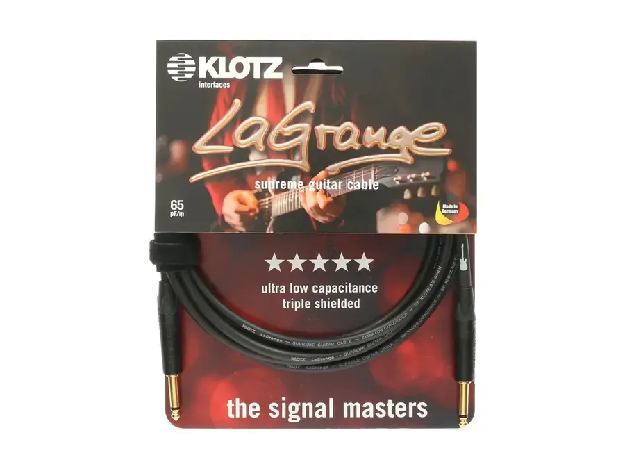 Klotz LaGrange supreme guitar cable