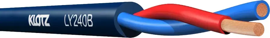 Klotz LY240 twinaxial speaker cable