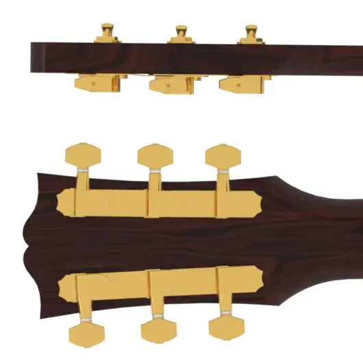 Hipshot GuitarTunerUpgrade Kit 3+3