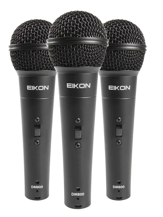 Eikon DM800Kit Kit3 Dynamic Microphones