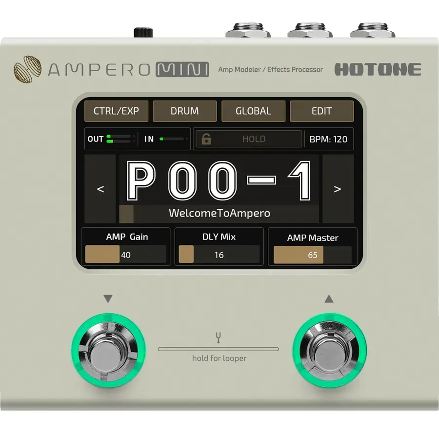 Hotone Ampero Mini Vanilla multieffekt