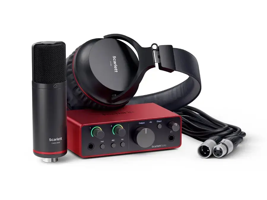 Focusrite Scarlett Solo STUDIO Gen4