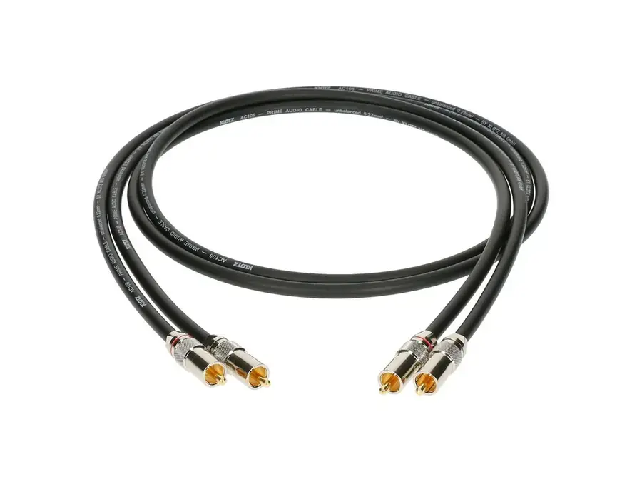 Klotz dobbel phonokabel, 2x RCA-2x RCA