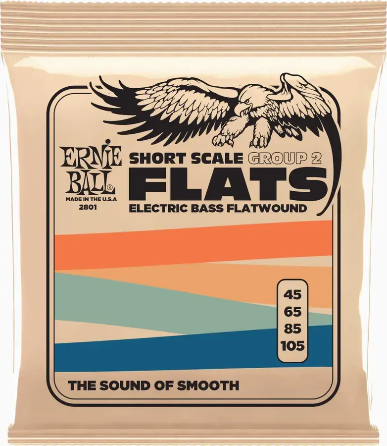 Ernie Ball 2801 Flatwound GR2