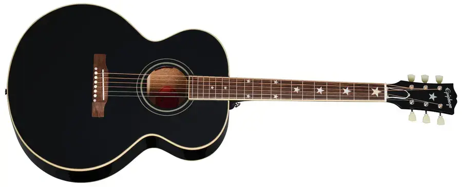 Epiphone J-180 LS Ebony