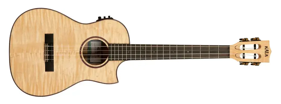 Kala KA-ASFM-B-CE All Solid Flame Maple