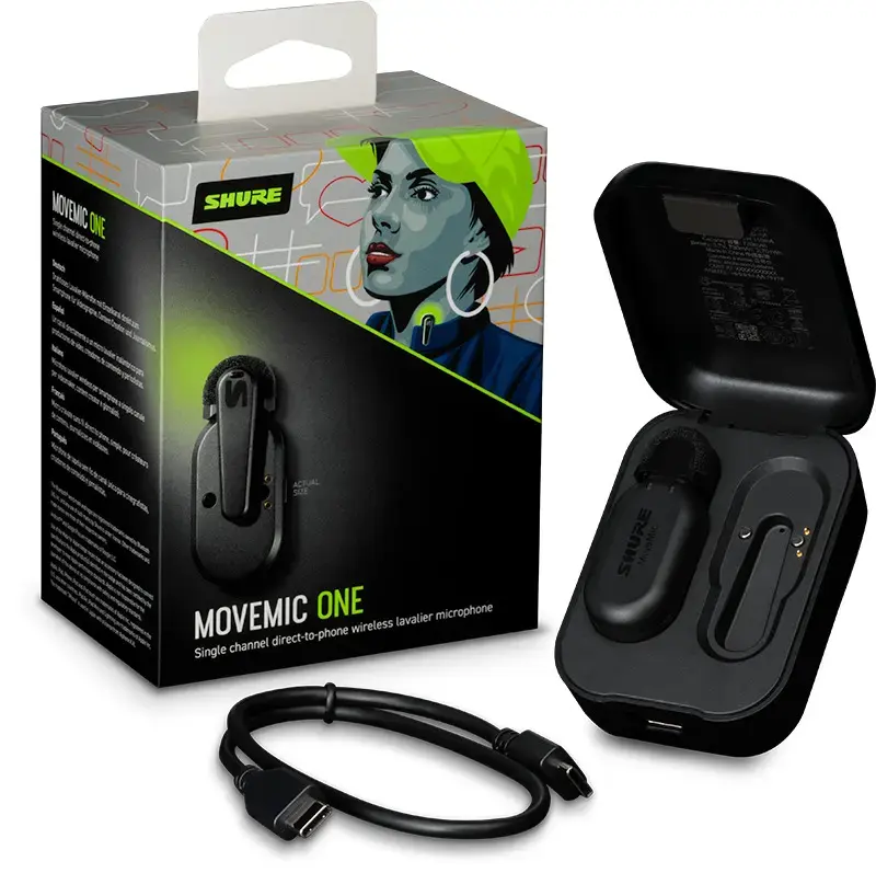 Shure Movemic Wireless Lav to Phone