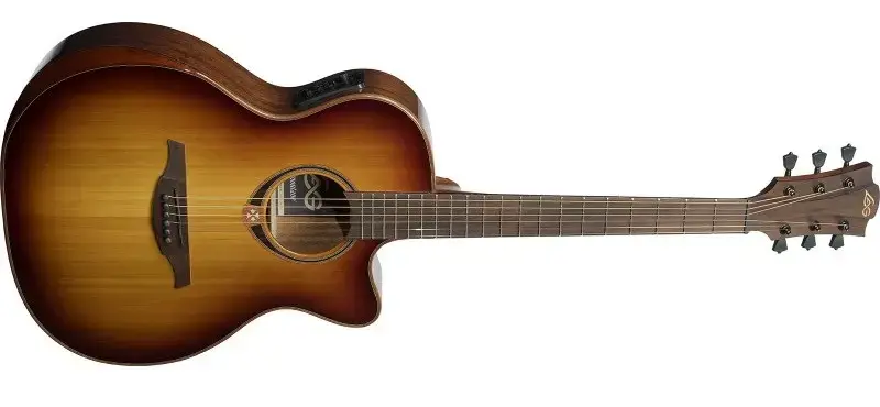 Lag Guitars T118ABCE-BRS Auditorium