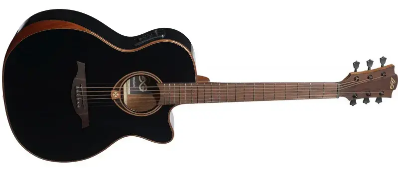 Lag Guitars T118ABCE-BLK Auditorium
