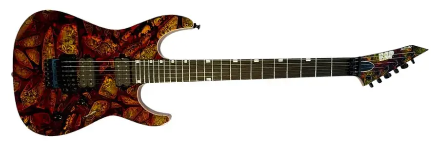 ESP USA M-II FR DLX SC SD BH HELLFIRE